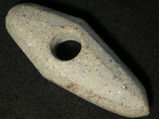 4600y.  O: Wonderful Battle Ax 130mms Faceted Stone Age Neolithic Corded Ware Cult