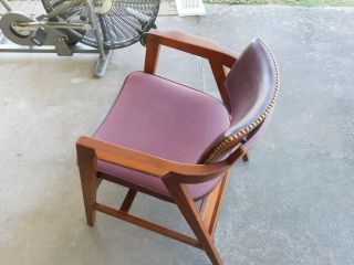 Vintage Gunlocke Mid - Century Modern Set Of 4 Chairs