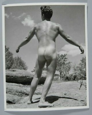 Physique Image,  Male Nude,  Print,  Don Whitman,  Western Photography Guild