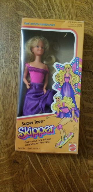 Vintage 1978 Teen Skipper Doll Mattel 2756 - Barbie 