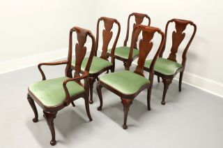 Baker Historic Charleston Mahogany Queen Anne Dining Chairs - Set Of 5