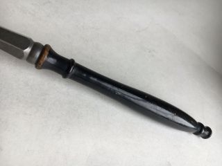 Antique pewter punch ladle,  c.  1790 - 1825? 3