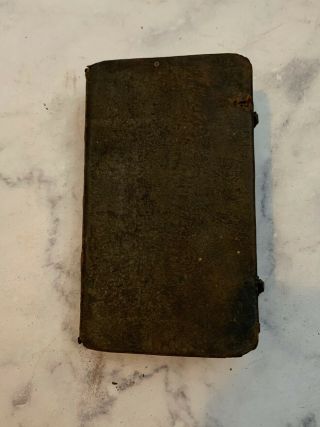 Antique 1700s Swedish Bible Augustus Ollson
