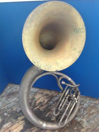 Antique Conn Sousaphone 114372 Peate 