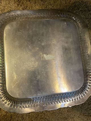 webster wilcox international silver Square Tray 2