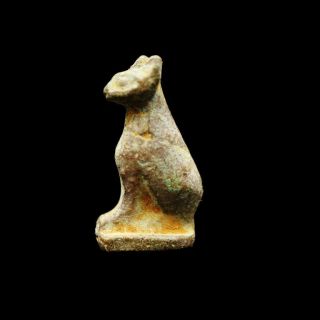 Rare Antique Ancient Egyptian Cat BES Bronze Statue Figure.  VERY UNIQUE.  SMALL 2