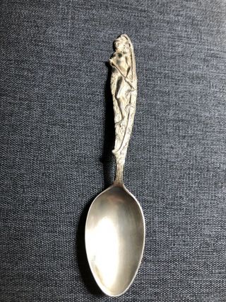 Vintage Sterling Silver Spoon,  5 1/2 Inches