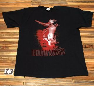Vintage Mens Xl Dimmu Borgir Metal T - Shirt Rare Black Tee Vtg 00s 2001 I3