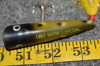 Vintage Mike Haynes Special Pico Pop Fishing Lure