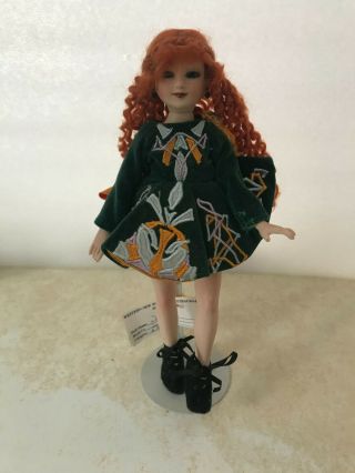 Vintage Bisque Irish Step Dance Doll,  1999