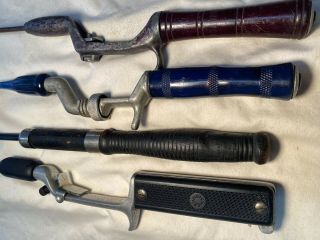 Four Vintage Fishing Rods,  Orchard Special,  Cpmm Co.  N.  Y. ,  Two Unknowns