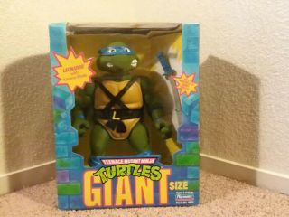 Vintage 1989 Teenage Mutant Ninja Turtles Giant Leonardo Tmnt.