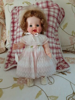 Vintage American Character Baby Sue 12 " Vinyl Doll 1950s