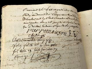 1777 Antique Manuscript