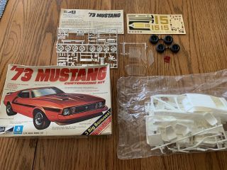 Vintage Mpc 1973 Mustang Customizing Kit