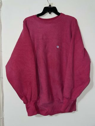 Vtg Champion Reverse Weave Crewneck Made In Usa Xl Sweatshirt 90s Vintage