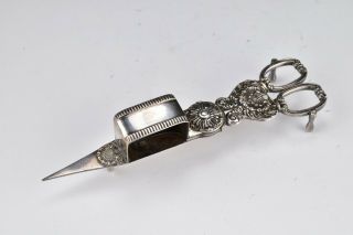 Early Sheffield Silver On Copper Candle Snuffers