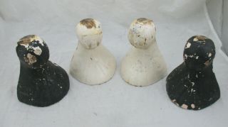 4 Antique Cast Iron Bathtub Claw Feet
