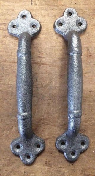9 " Large Rustic Handles For Barn Door Or Gate Pull From Antique Design