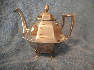 Simpson Hall Miller Co.  Quadruple Silverplate Individual Coffee/tea Pot