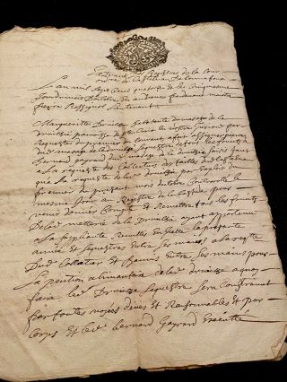Handwritten Paper 1714