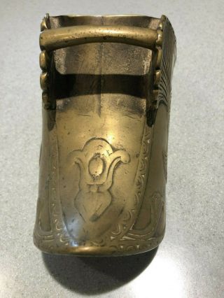 Antique Spanish Conquistador Brass Stirrups