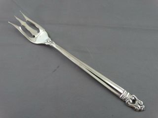 International Royal Danish Sterling Silver Olive Fork 5 - 7/8 "