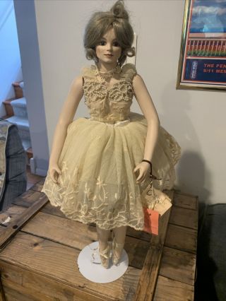 Vintage Victoria Collectibles Sugar Zplym Ballerina Doll