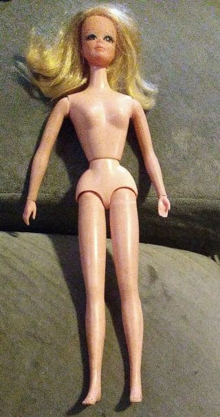 Live Action Barbie Doll Vtg Dated 1968 Childs Toy Taiwan