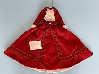 Vintage Doll Clothes: Madame Alexander Sarah Bernhardt Portrait Gown Fits Cissy