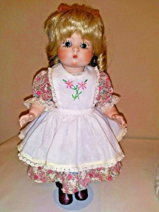 All Bisque Porcelain Doll Germany 310 Aom 11 - 1/2 " Tall