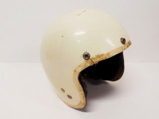 Vintage Vepo Helmet - Youth - Made In Italy - Vespa Motorcycle Scooter Moped