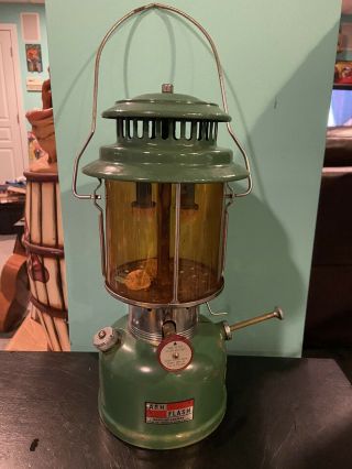 Vintage Coleman Type Lantern - Ash Flash - Gasoline Lantern - Great Conditi0n