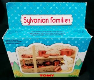 Sylvanian Families - Country Kitchen Utensils (vintage,  Boxed)
