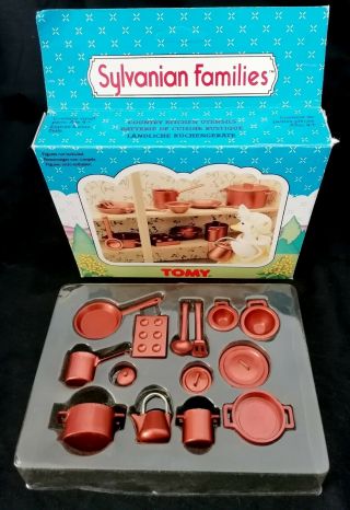 Sylvanian Families - Country Kitchen Utensils (Vintage,  Boxed) 2