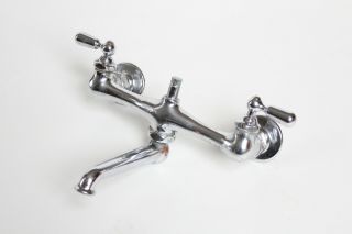 Antique Faucet Kitchen Sink | Vtg Mixing Faucet Victorian Plumbing Deco