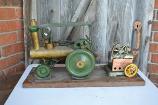Antique Vintage Live Steam Tractor