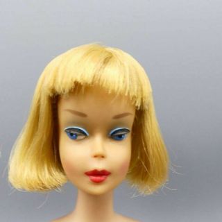 American Girl Vintage Barbie Long Hair High Color Blonde Doll 1070 From 1966