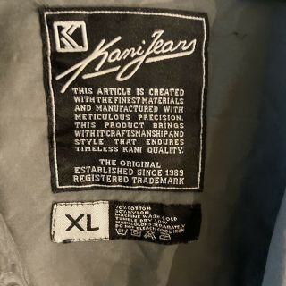 Karl Kani Jeans Vest Vintage 90s Tupac /Biggie 2
