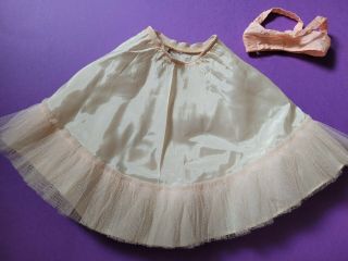 Vintage Cissy doll Slip,  bra and hosiery pink 2