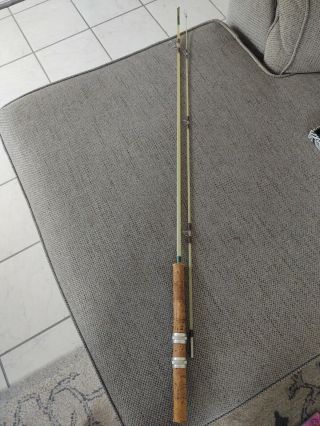 Vintage Unbranded Custom Spinning Rod 2 Piece 6 