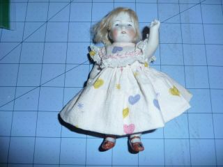 Antique German All Bisque Doll 5 