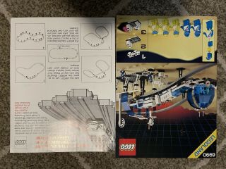 LEGO Space System Monorail Transport System 6990 Box And Instructions 3