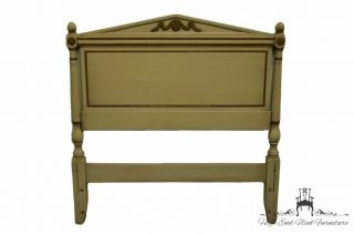 Davis Cabinet Co.  Solid Hard White Ash French Provincial Painted Off White /.
