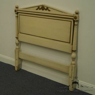 DAVIS CABINET Co.  Solid Hard White Ash French Provincial Painted Off White /. 3