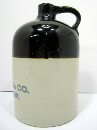 R.  H.  Macy & Co.  York Early 1900 ' s Antique Stoneware Jug - 2