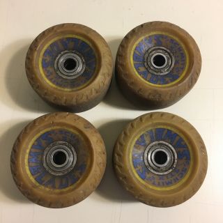 Schmitt Stix Sawblades Set Of 4 Skateboard Wheels Vintage / 61mm 95a