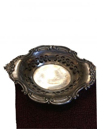 Gorham Sterling Silver Miniature Nut / Ring / Bonbon Bowl 4780 “cromwell” Pat.