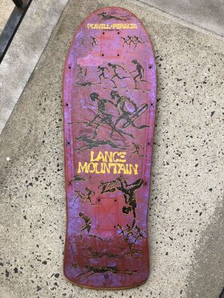 Vintage Powell Peralta Lance Mountain Skateboard Future Primitive