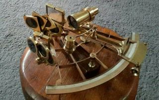 Antique 19th Century Sextant,  T.  L.  Ainsley,  South Shields Eng.